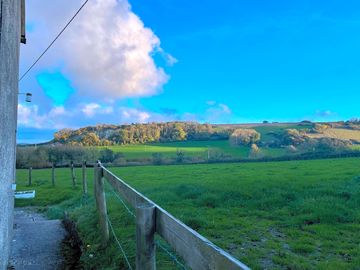 View from the grass pitches