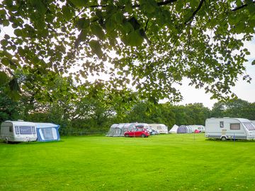 Quiet, spacious pitches