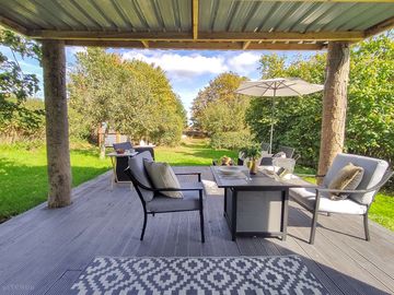 Space to relax on the front deck