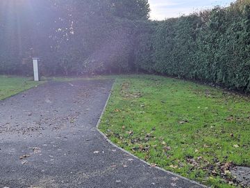 Fully-serviced gravel and hardstanding motorhome pitch