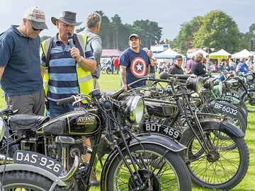 Bikes at pickering motor show