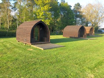 The 3 glamping pods