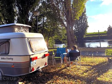 Pitches by the river