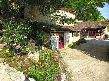 Exterior of the tavern