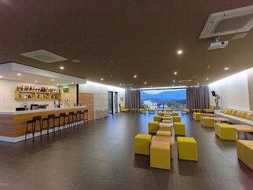 Inside the bar