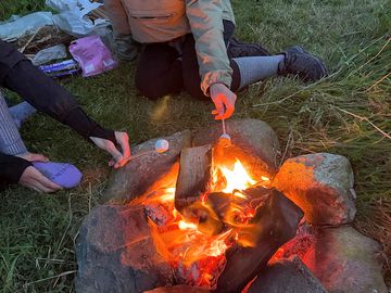 Marshmallows a toasting!