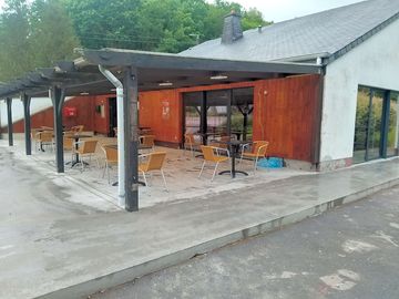 Covered terrace