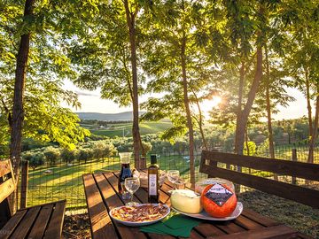 Tuscan produce available on site