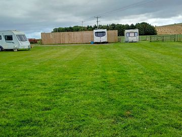 Grass and hardstanding pitches