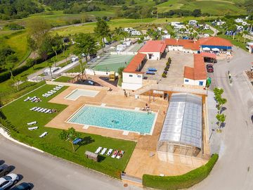Aerial view of site