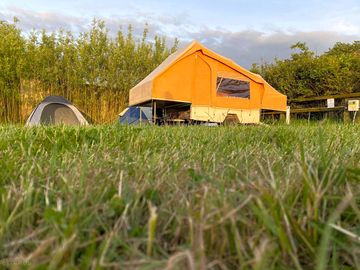 Well-kept, sheltered pitches