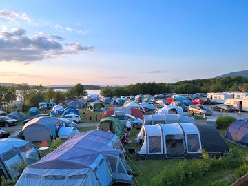Camping and touring pitches