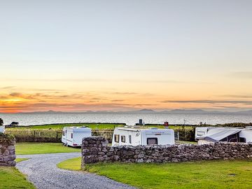 Often great sunsets on site