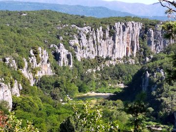 Randonnée dans les gorges du chassezac