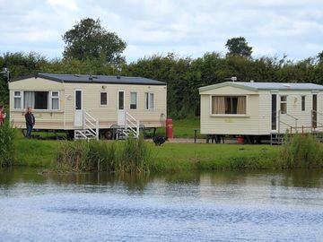 Some of the static caravans