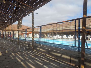 View of the swimming pool