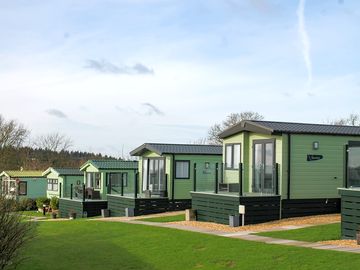 Caravans with decking