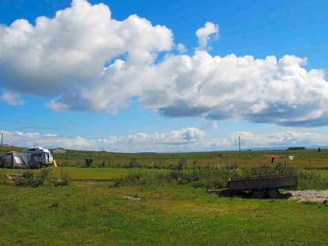 Campervan on site