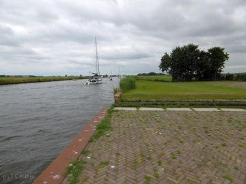 Pitches by the water