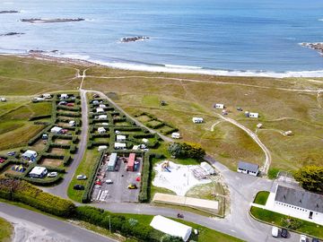 Aerial view of the site