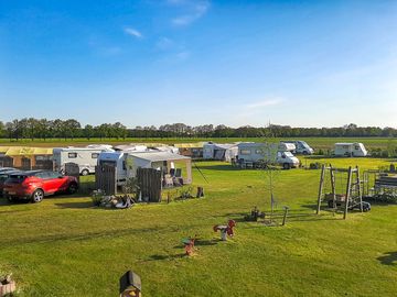 Spacious pitches