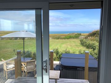 Looking out towards ireland