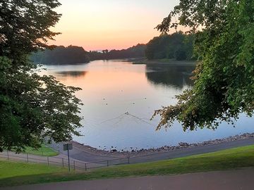 Lanark loch at daybreak