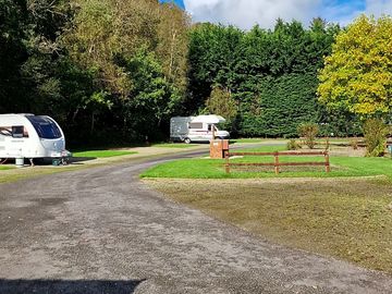 Entrance to the touring site.