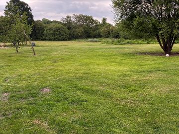 Peaceful camping field