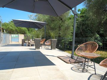 Relaxing terrace