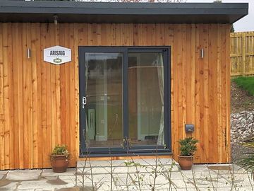 Entrance to the cabin
