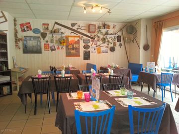 Have a meal in the restaurant