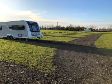 Spacious pitches