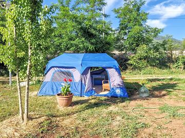 Tent pitch