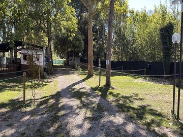 Inside the campsite