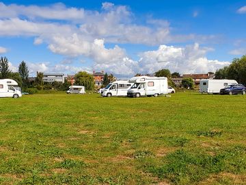 The camping field