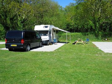 Electric hardstanding pitches