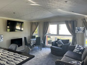 Living room and dining table