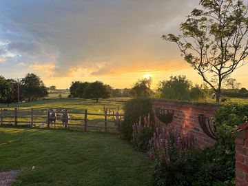 View over the lincolnshire wolds