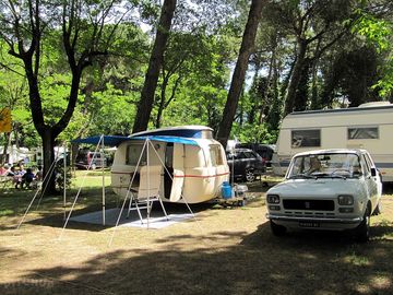 Pitches with room for your awning and car