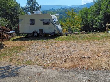 Pitch with far-reaching views
