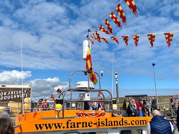 Boat trip to holy island