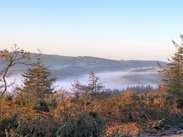 View across the valley
