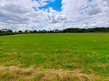 The three-acre camping field