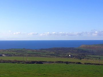 Sea view towards the isle of man