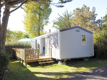 Exterior of the two-bedroom static