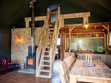 Owl lodge interior