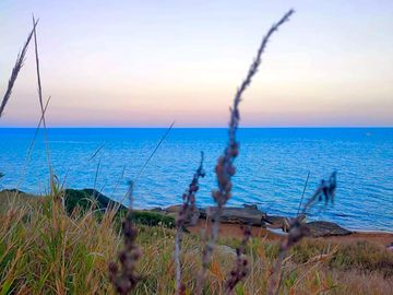 Twilight by the sea