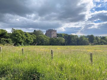 Borthwick valley and the castle