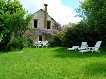 The cottage's garden